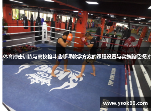 体育搏击训练与高校格斗选修课教学方案的课程设置与实施路径探讨
